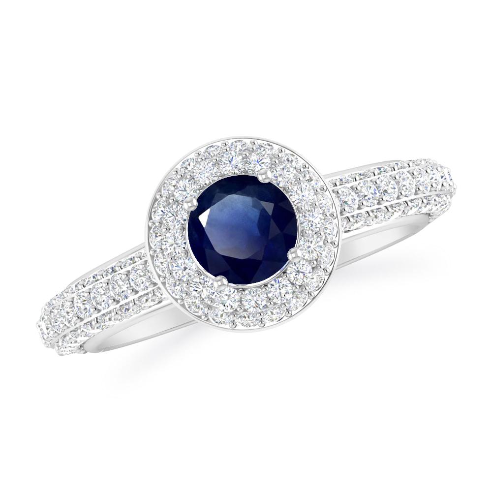 White Gold - Sapphire