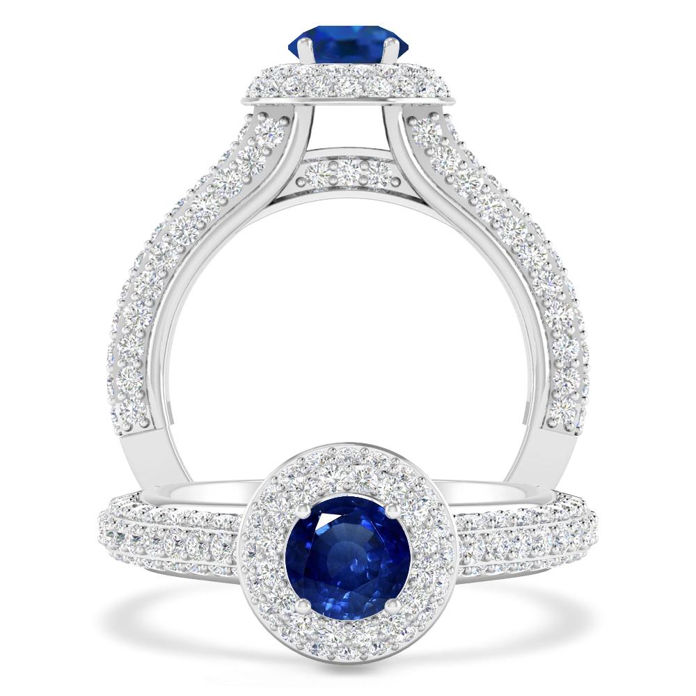 White Gold - Sapphire
