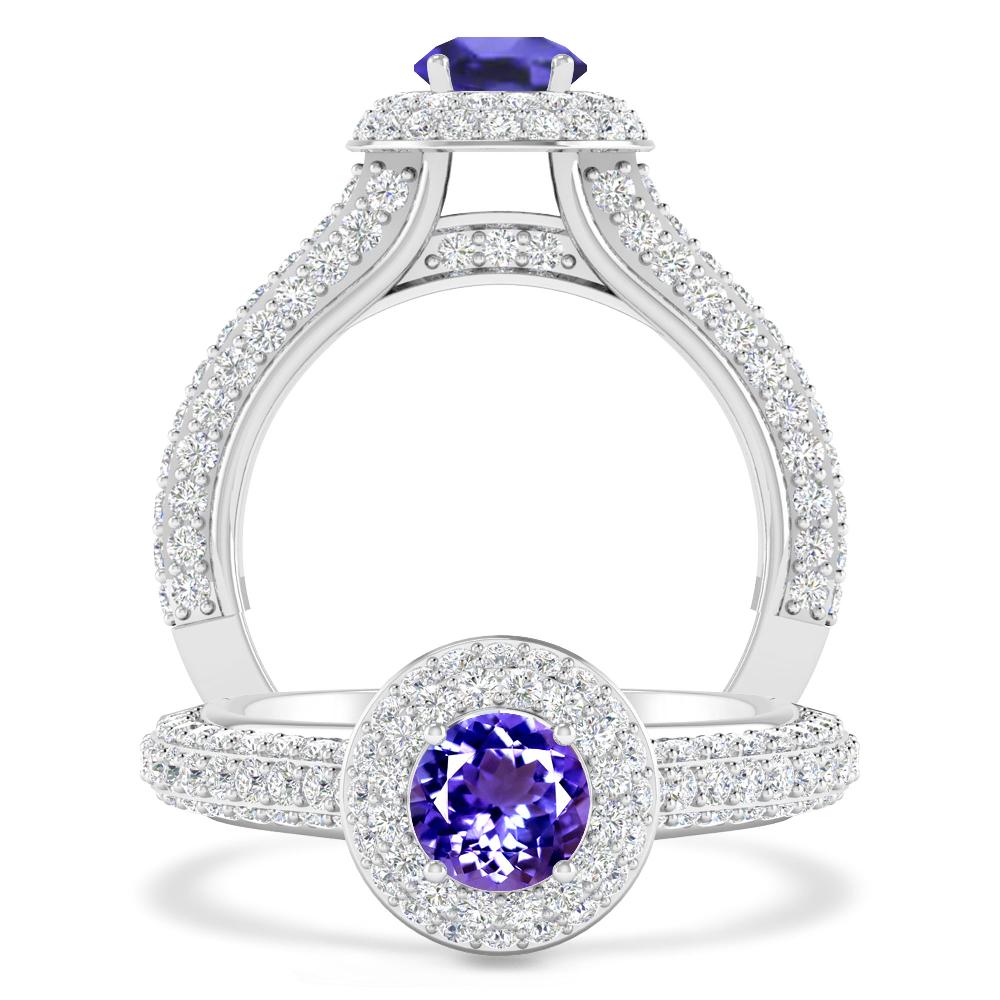 White Gold - Tanzanite