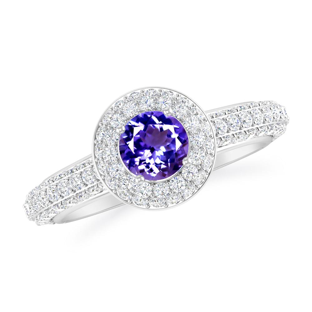 White Gold - Tanzanite