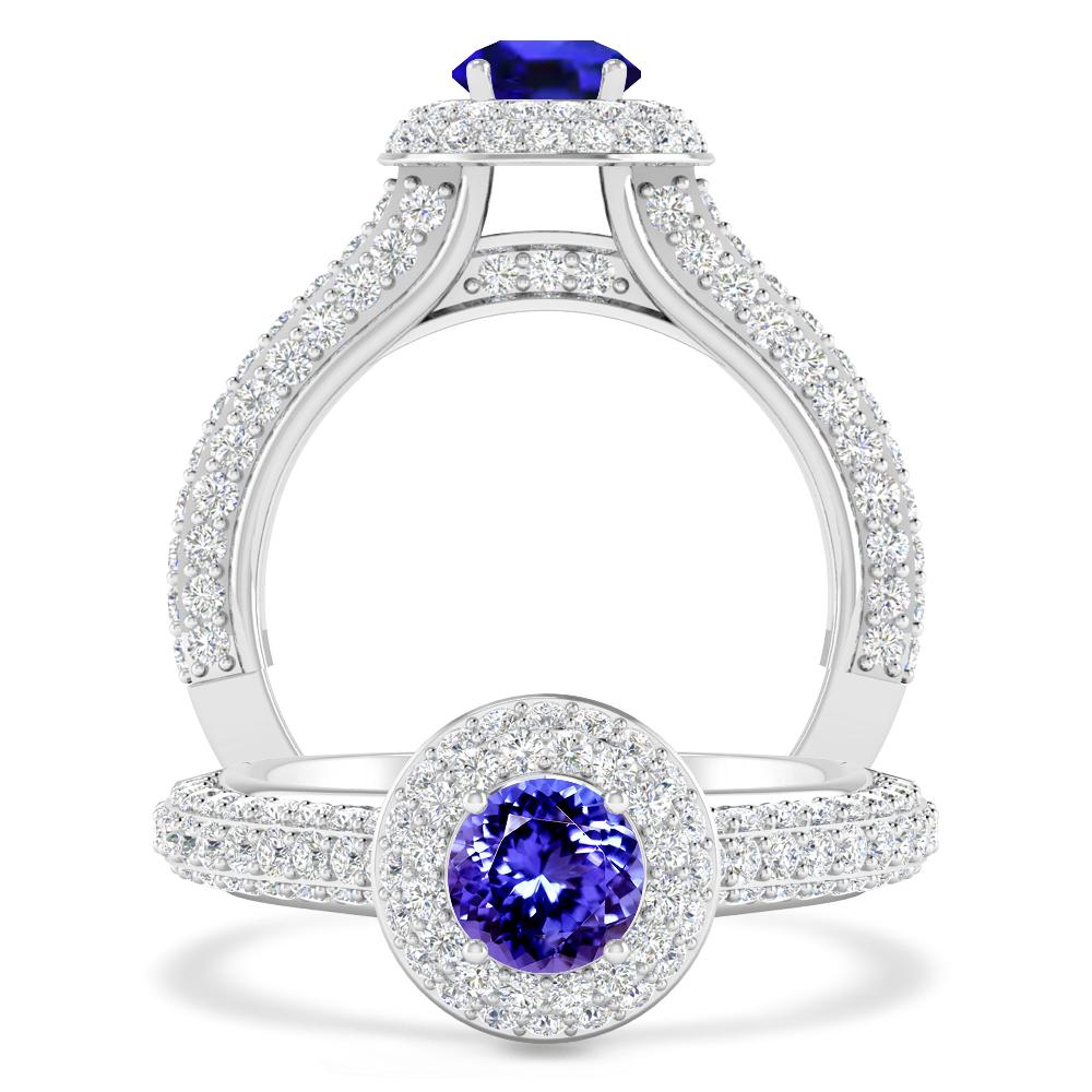 White Gold - Tanzanite