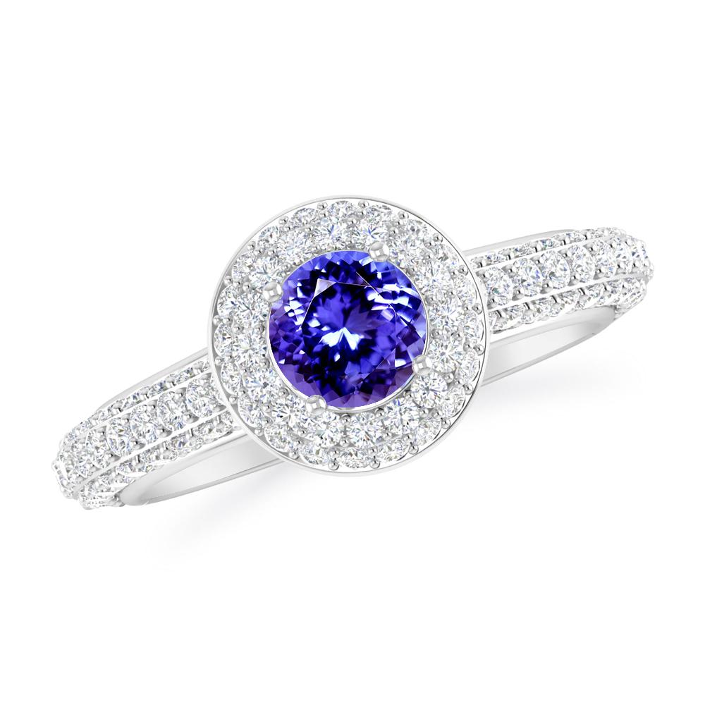 White Gold - Tanzanite