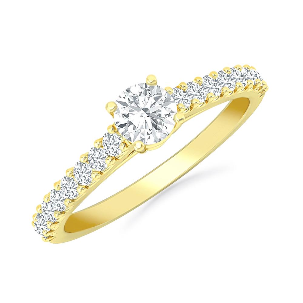 Yellow Gold - Diamond