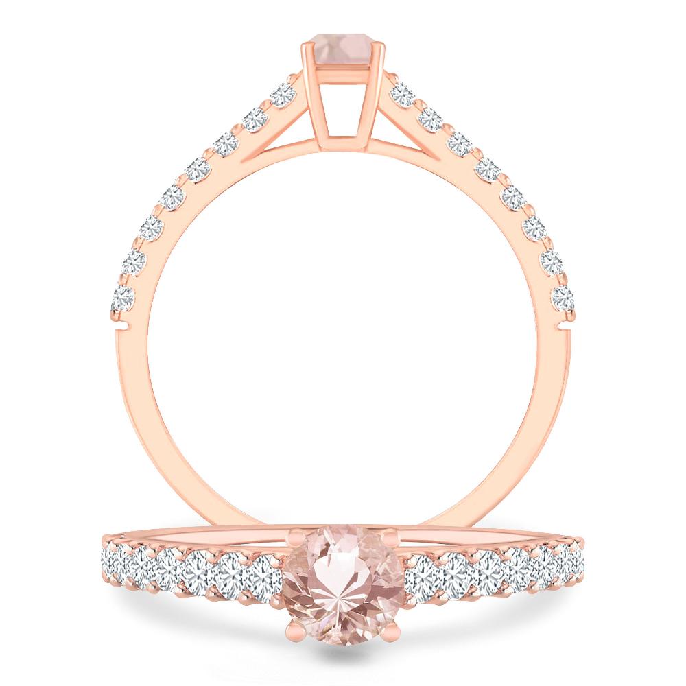 Rose Gold - Morganite