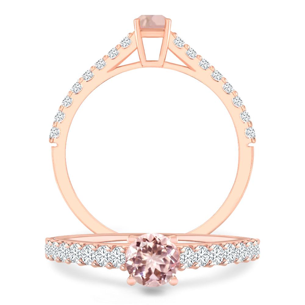 Rose Gold - Morganite