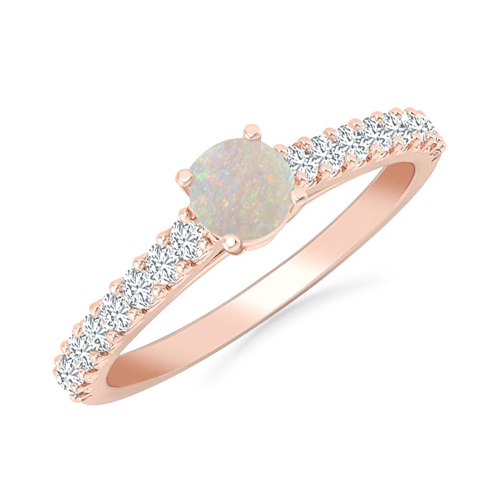 Rose Gold - Opal