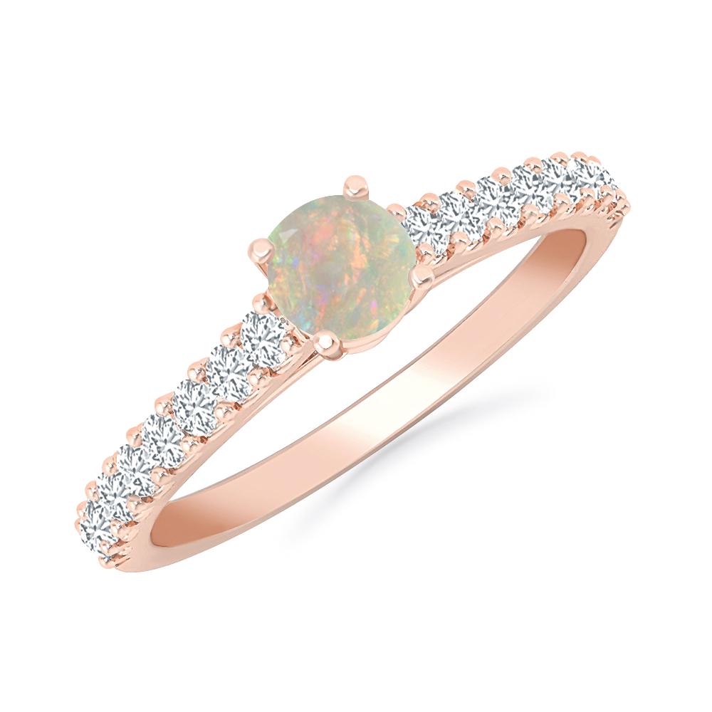 Rose Gold - Opal