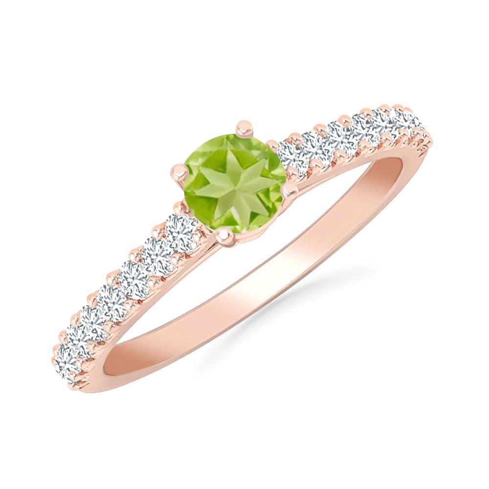 Rose Gold - Peridot