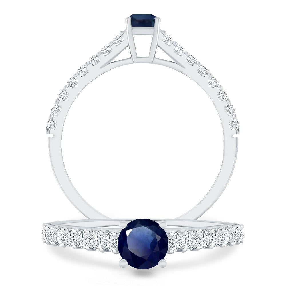 White Gold - Sapphire