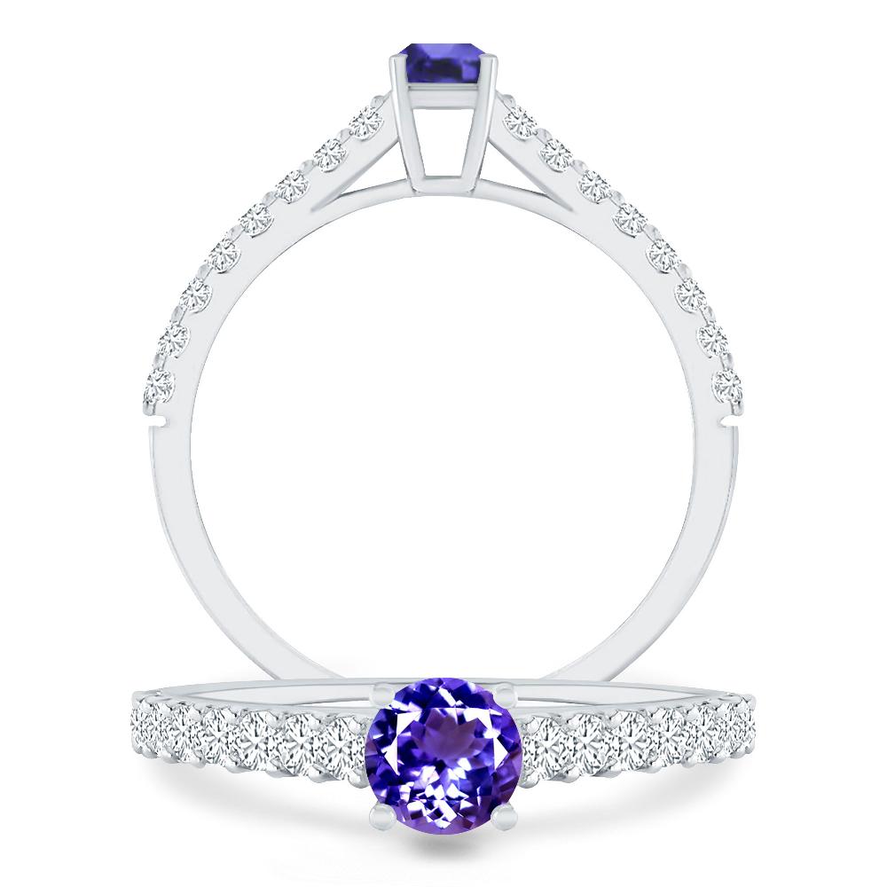 White Gold - Tanzanite