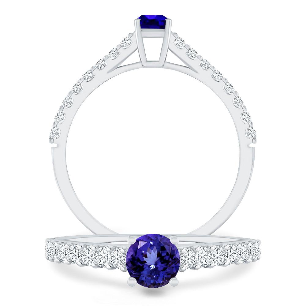 White Gold - Tanzanite