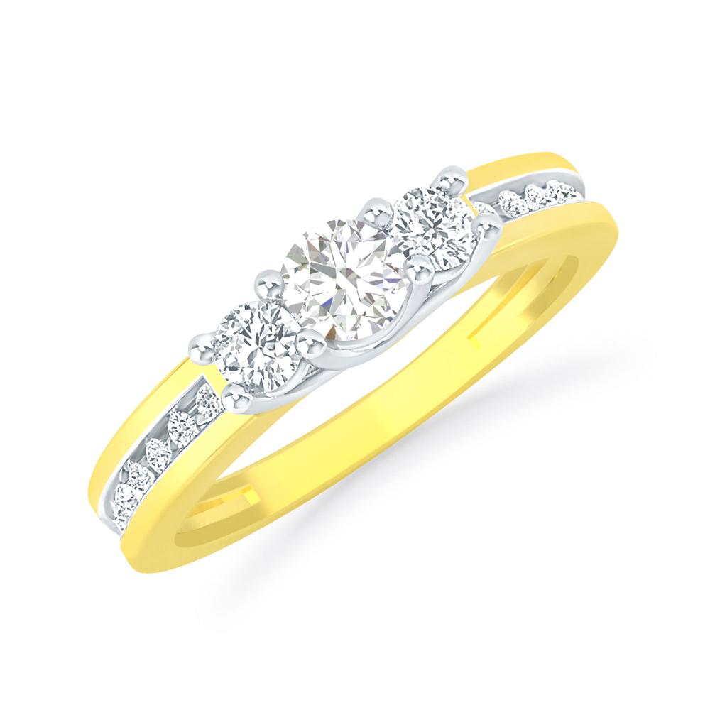 Yellow Gold - Diamond