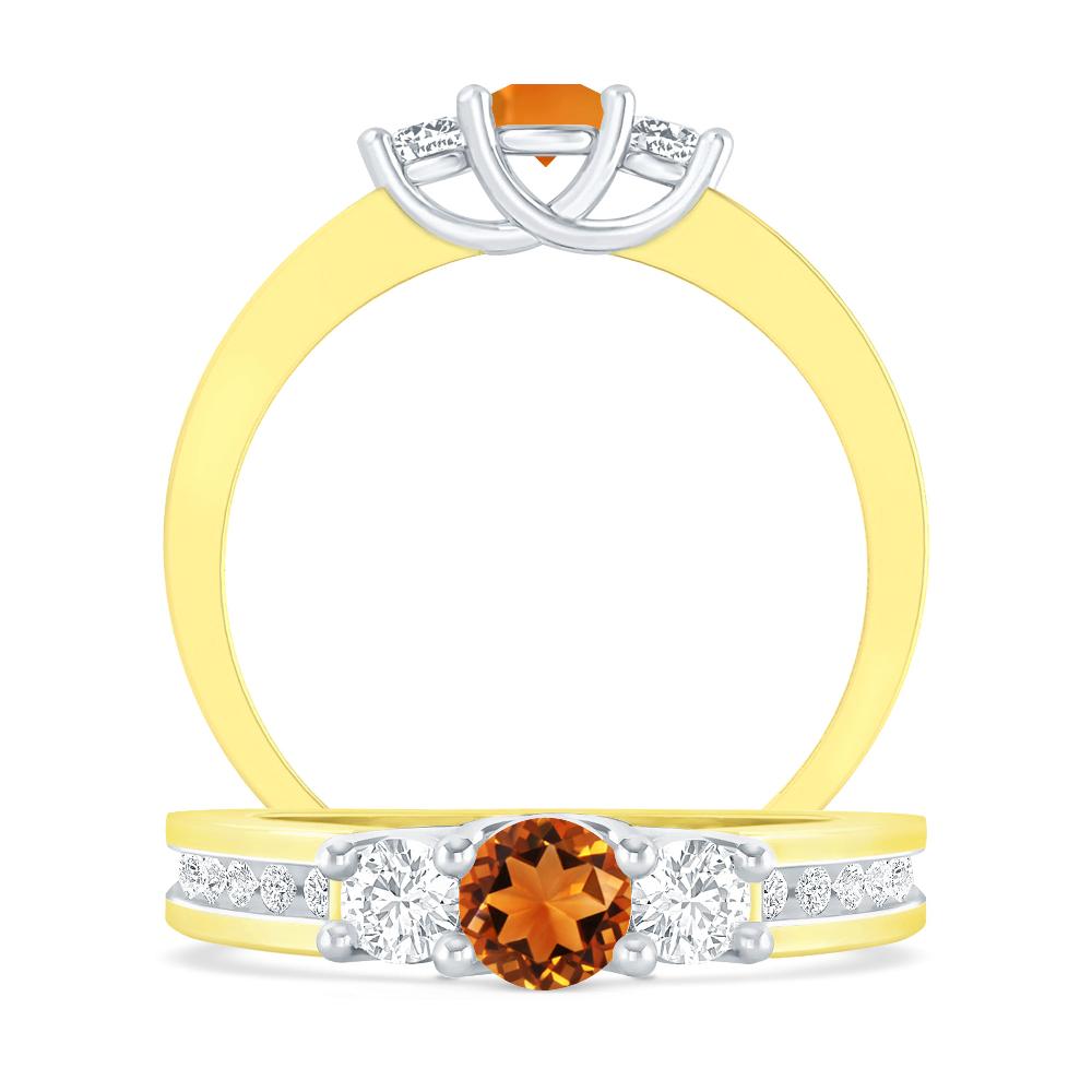 Yellow Gold - Citrine