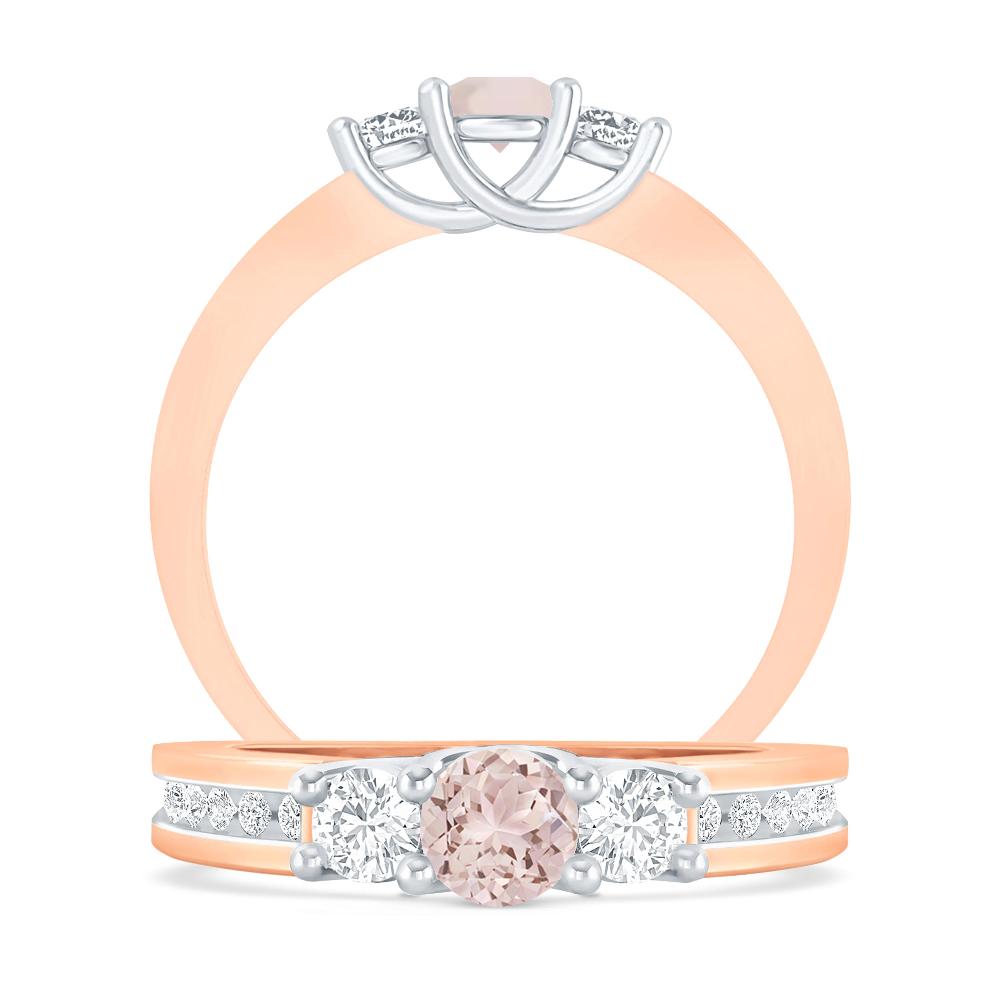 Rose Gold - Morganite