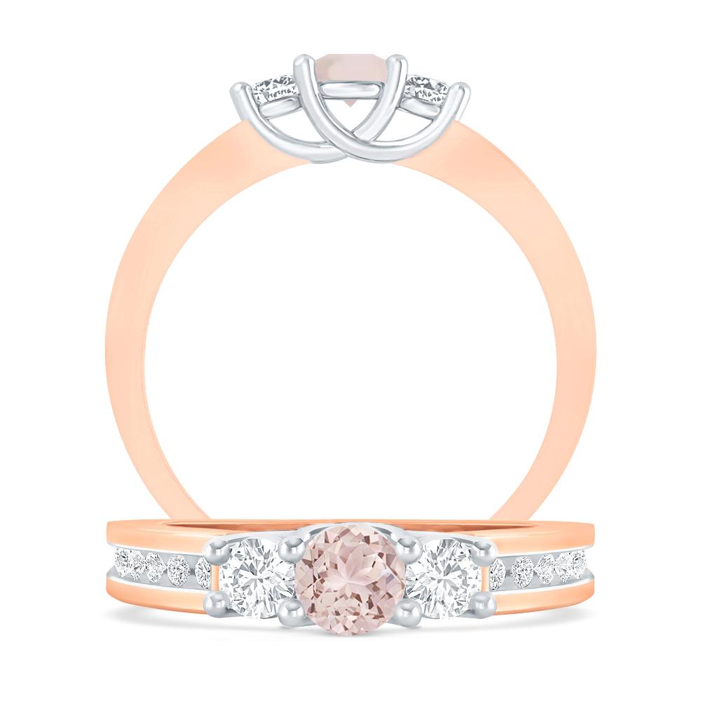 Rose Gold - Morganite