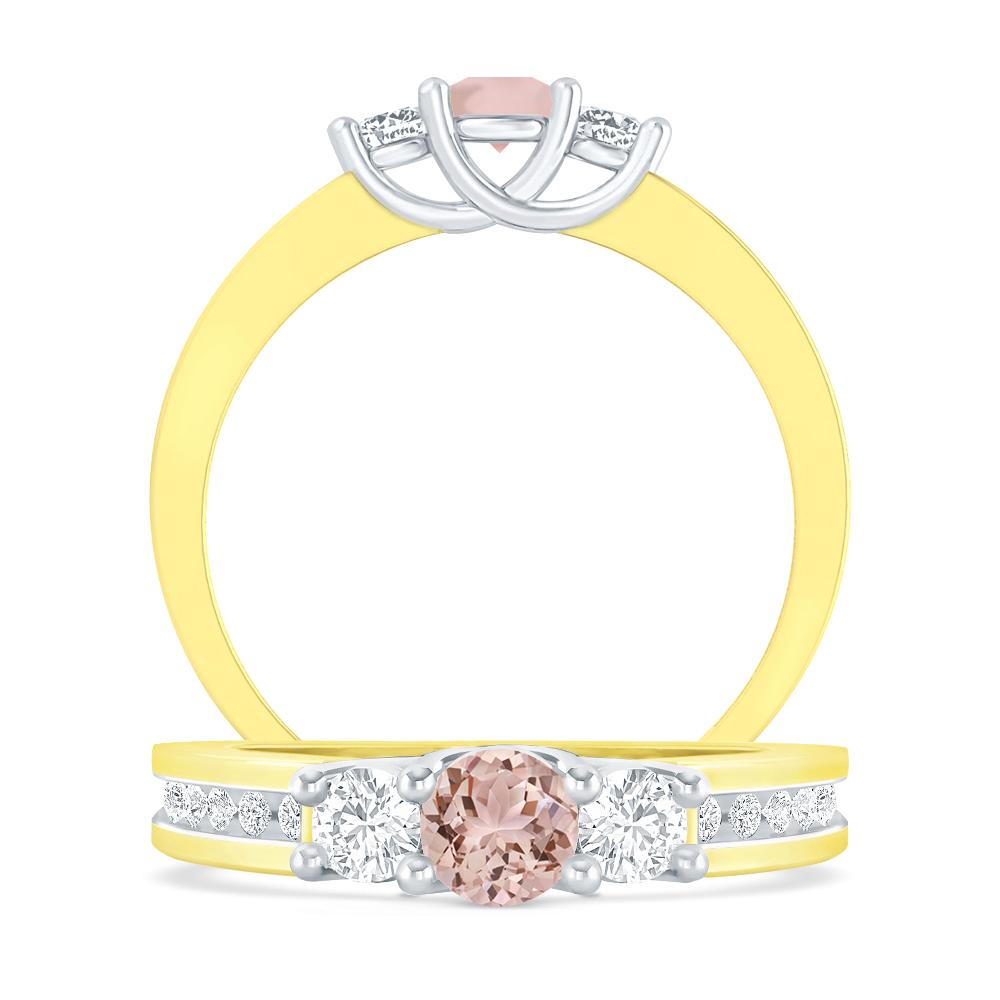 Yellow Gold - Morganite