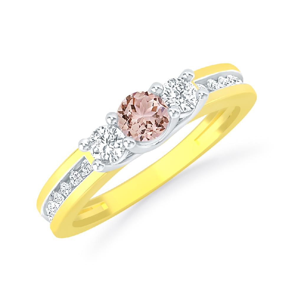 Yellow Gold - Morganite