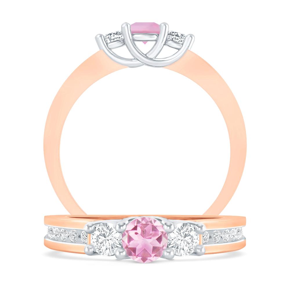 Rose Gold - Pink Tourmaline