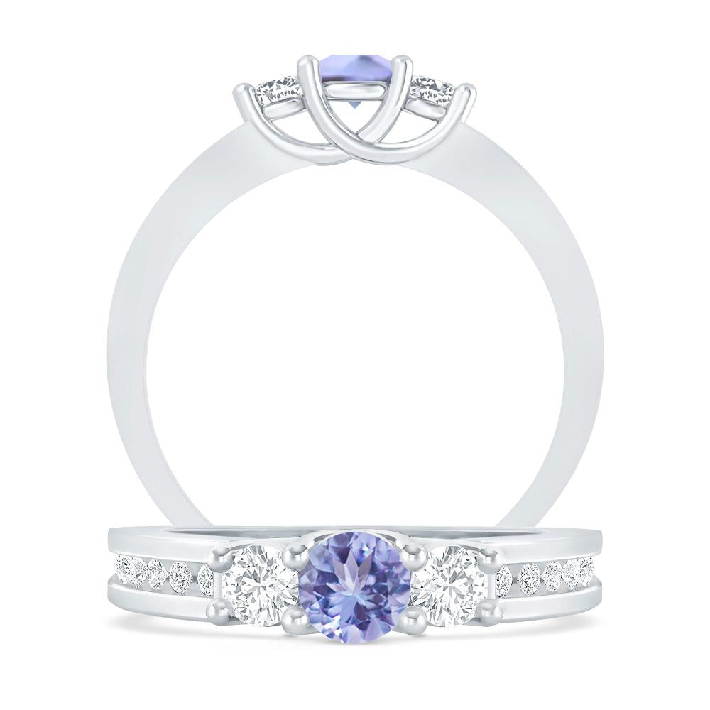 White Gold - Tanzanite