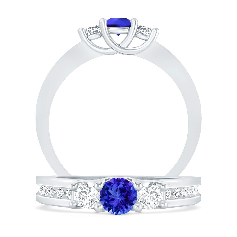 White Gold - Tanzanite