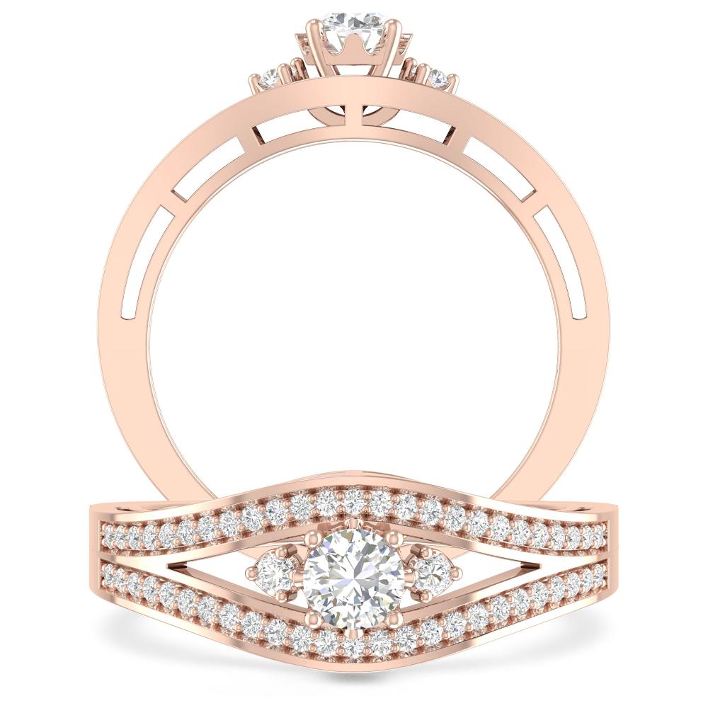 Rose Gold - Diamond