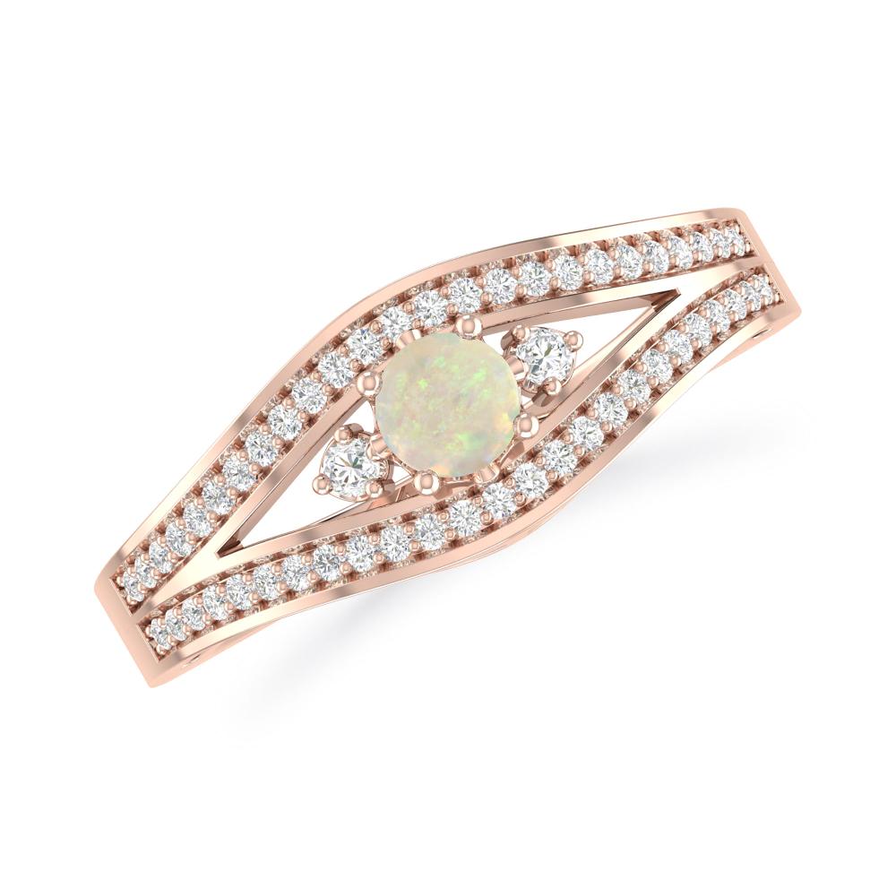 Rose Gold - Opal