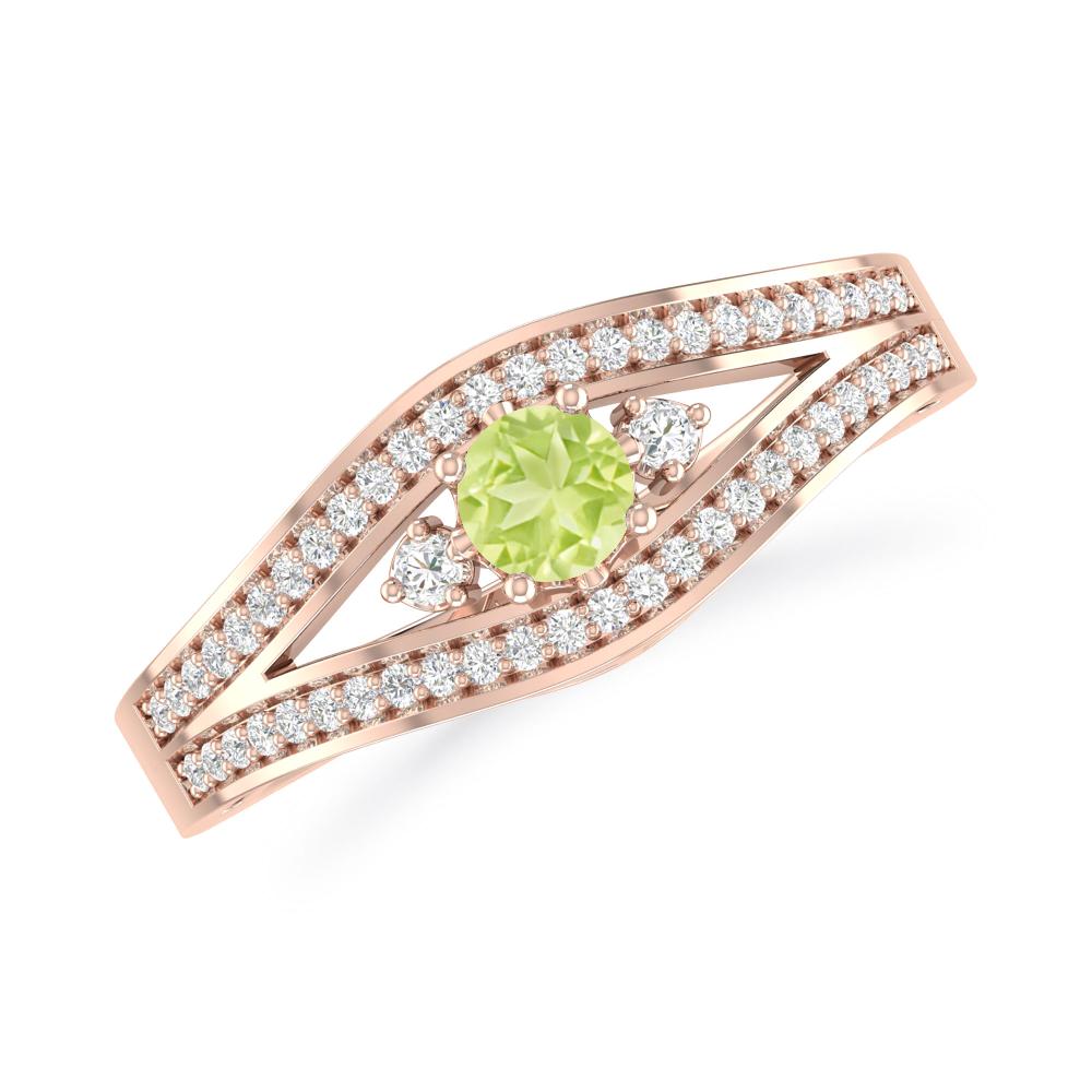 Rose Gold - Peridot