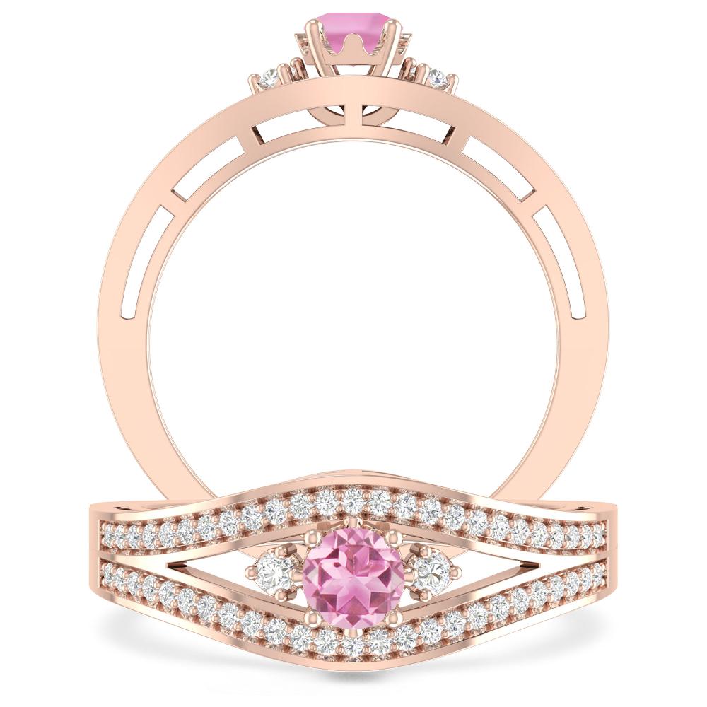 Rose Gold - Pink Tourmaline