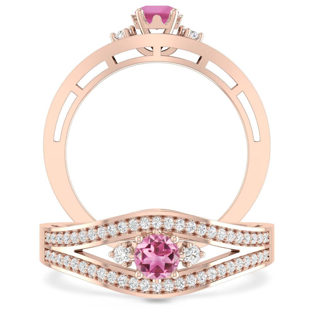 Rose Gold - Pink Tourmaline