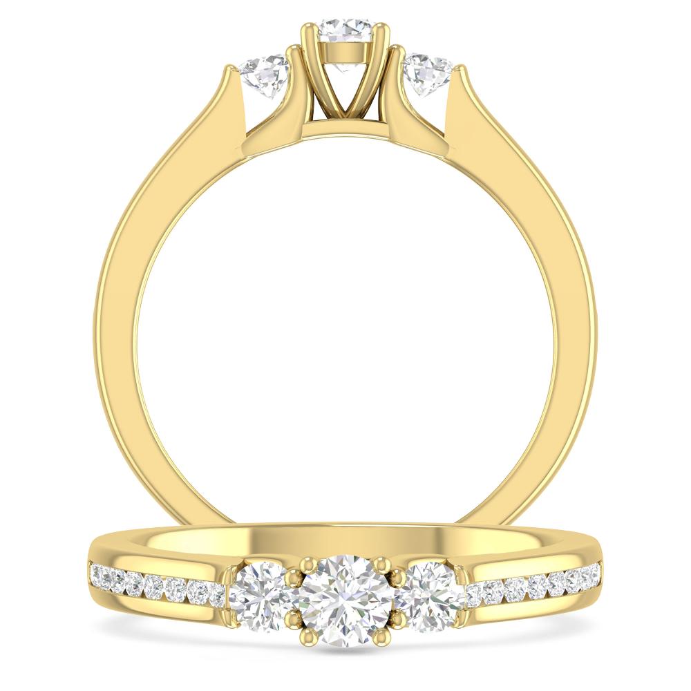 Yellow Gold - Diamond