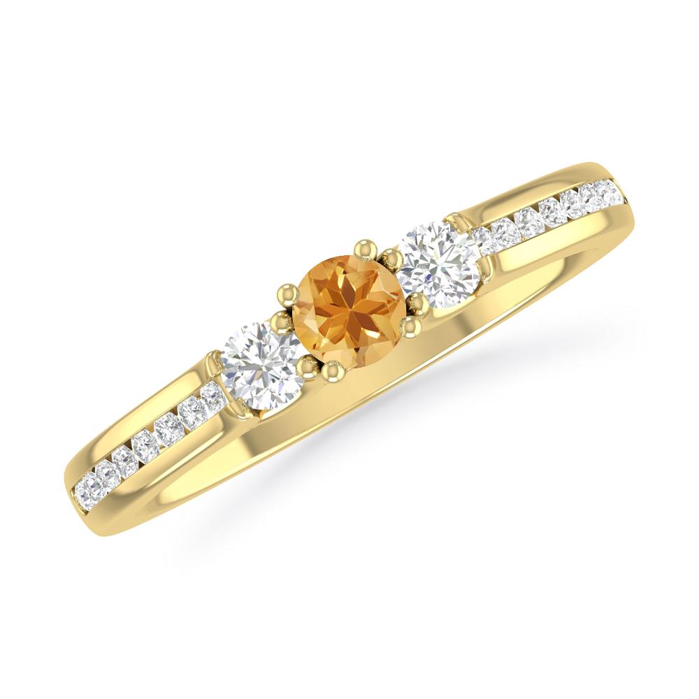 Yellow Gold - Citrine