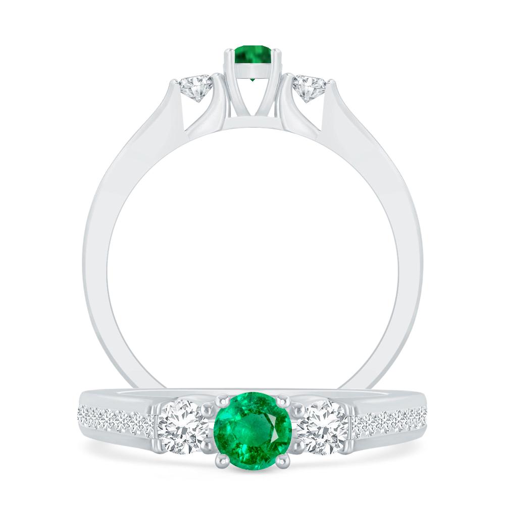 White Gold - Emerald