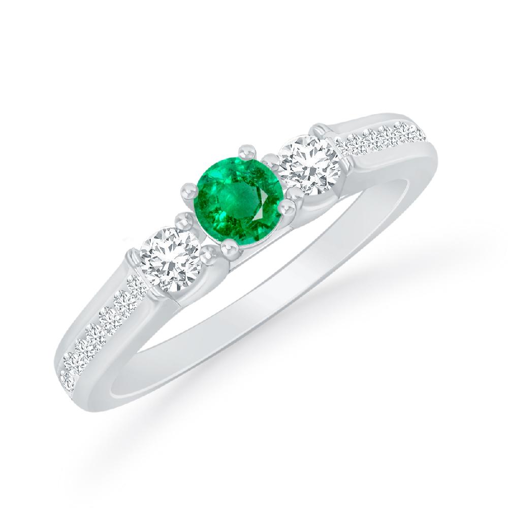 White Gold - Emerald