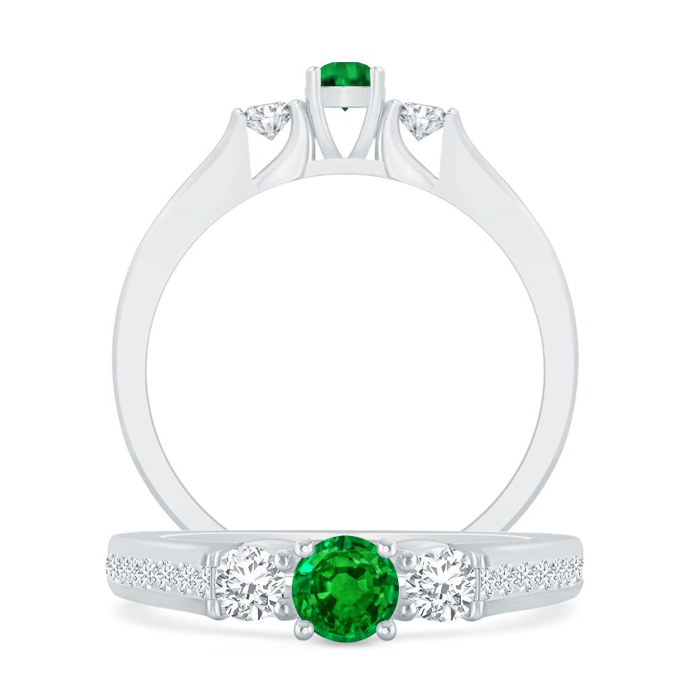 White Gold - Emerald