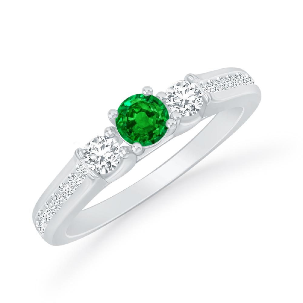 White Gold - Emerald