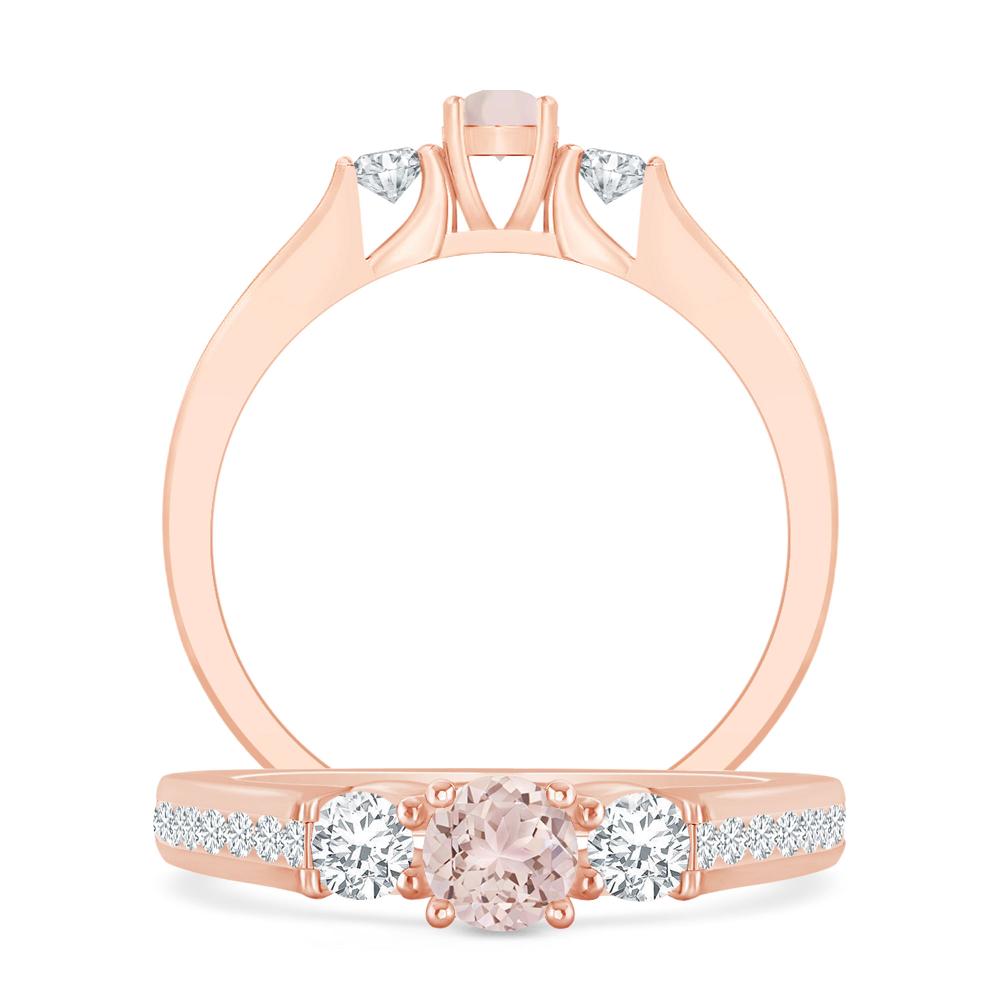 Rose Gold - Morganite
