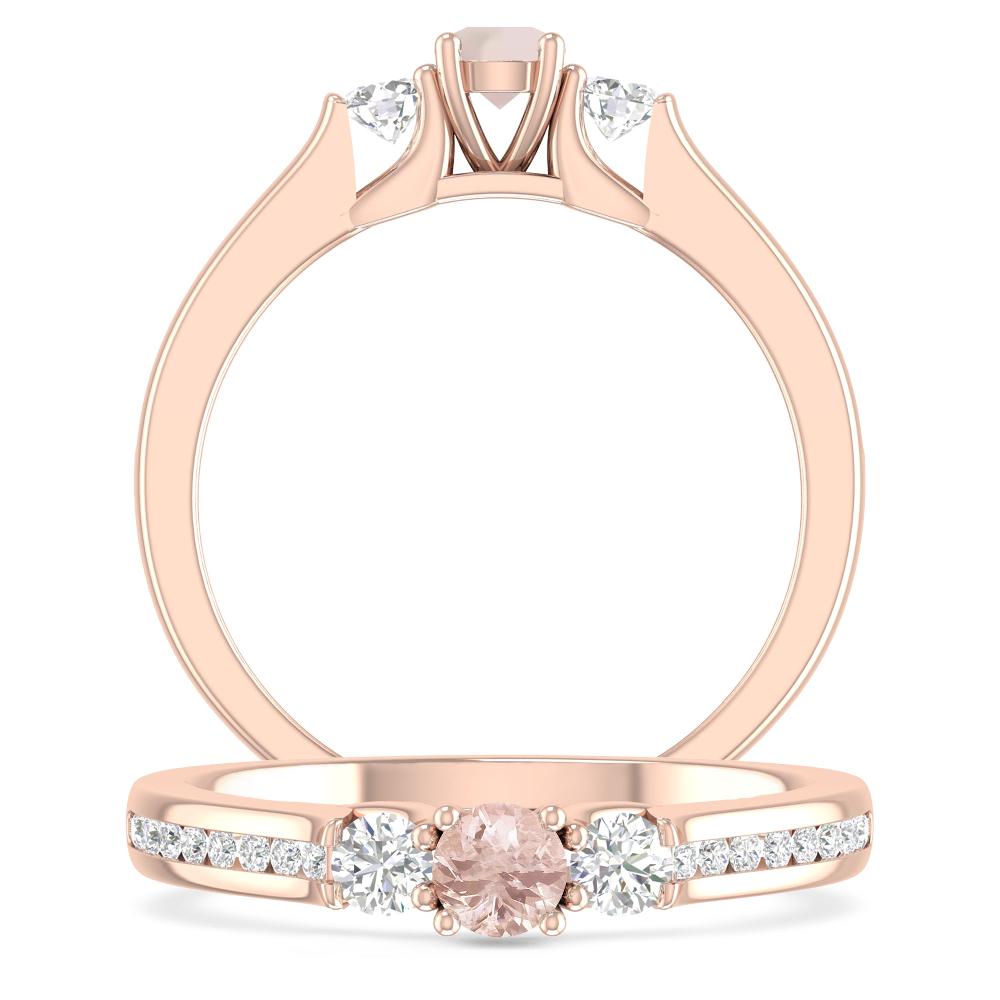 Rose Gold - Morganite