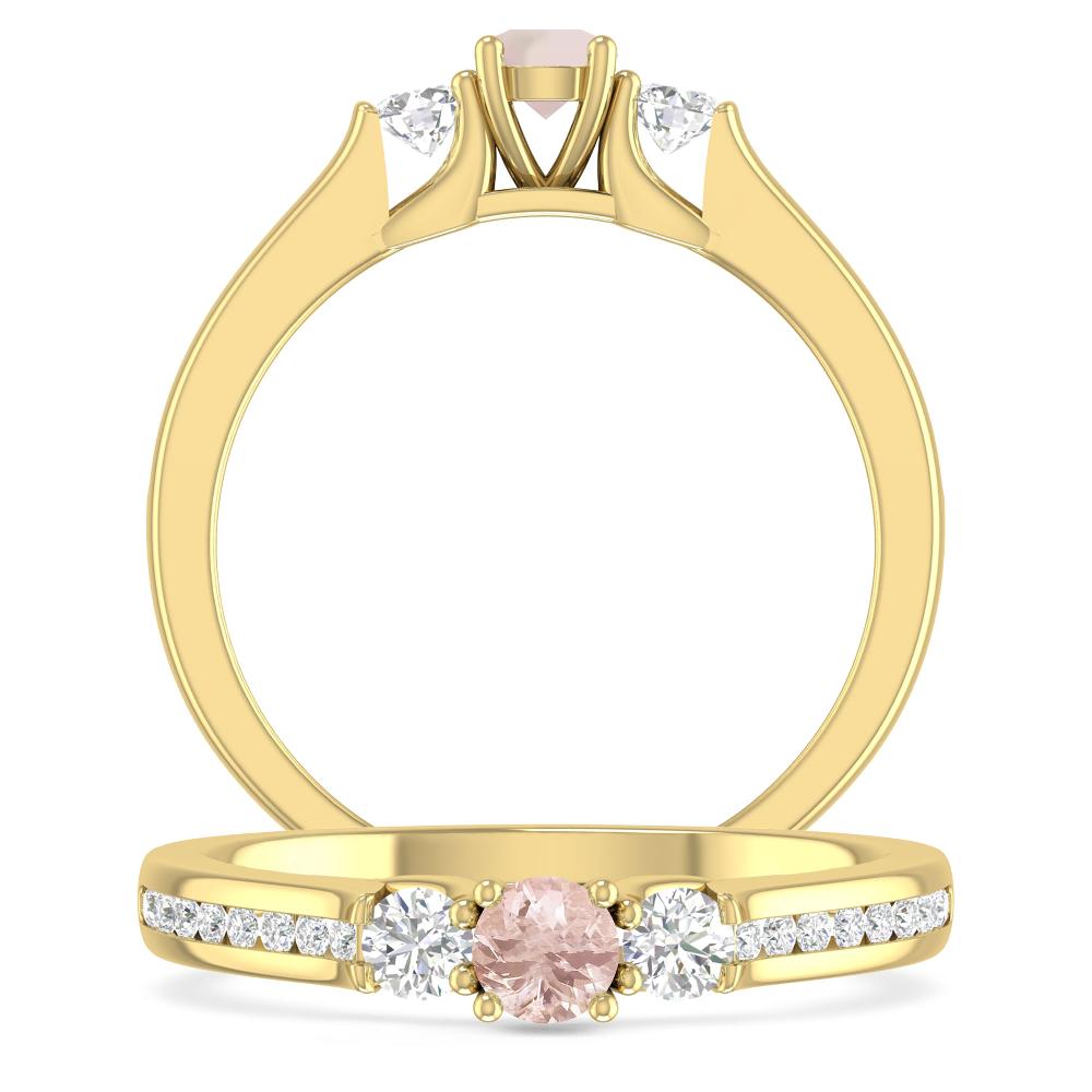 Yellow Gold - Morganite