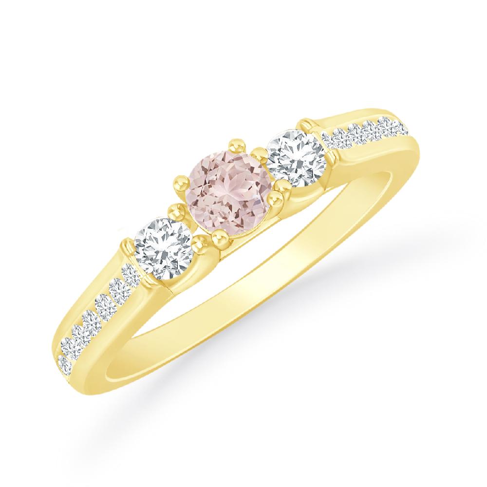 Yellow Gold - Morganite