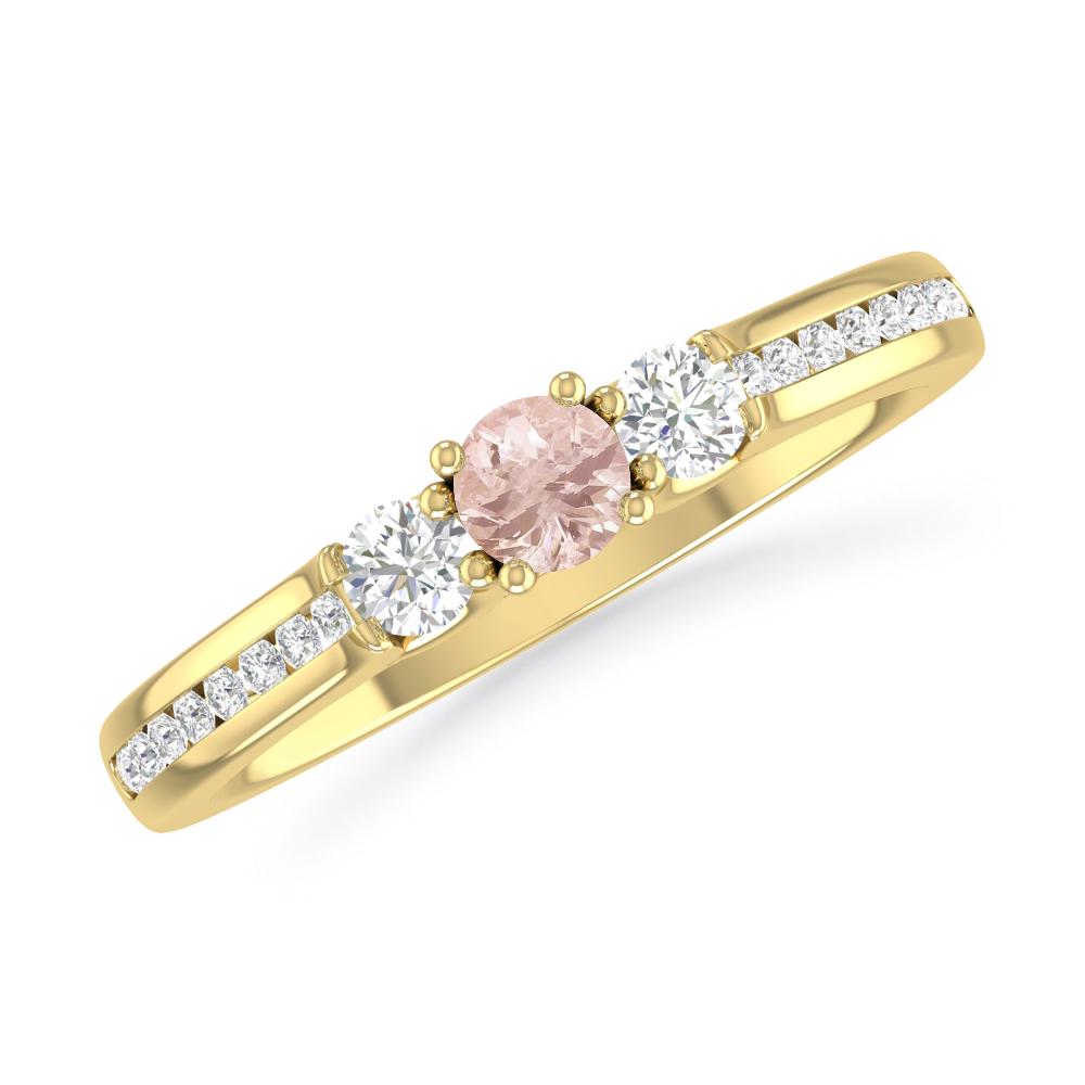 Yellow Gold - Morganite
