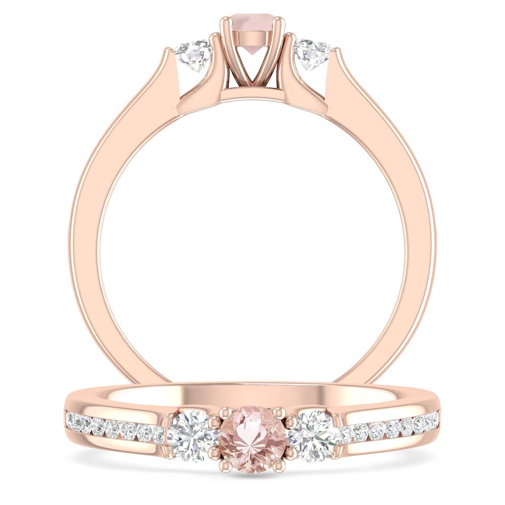 Rose Gold - Morganite