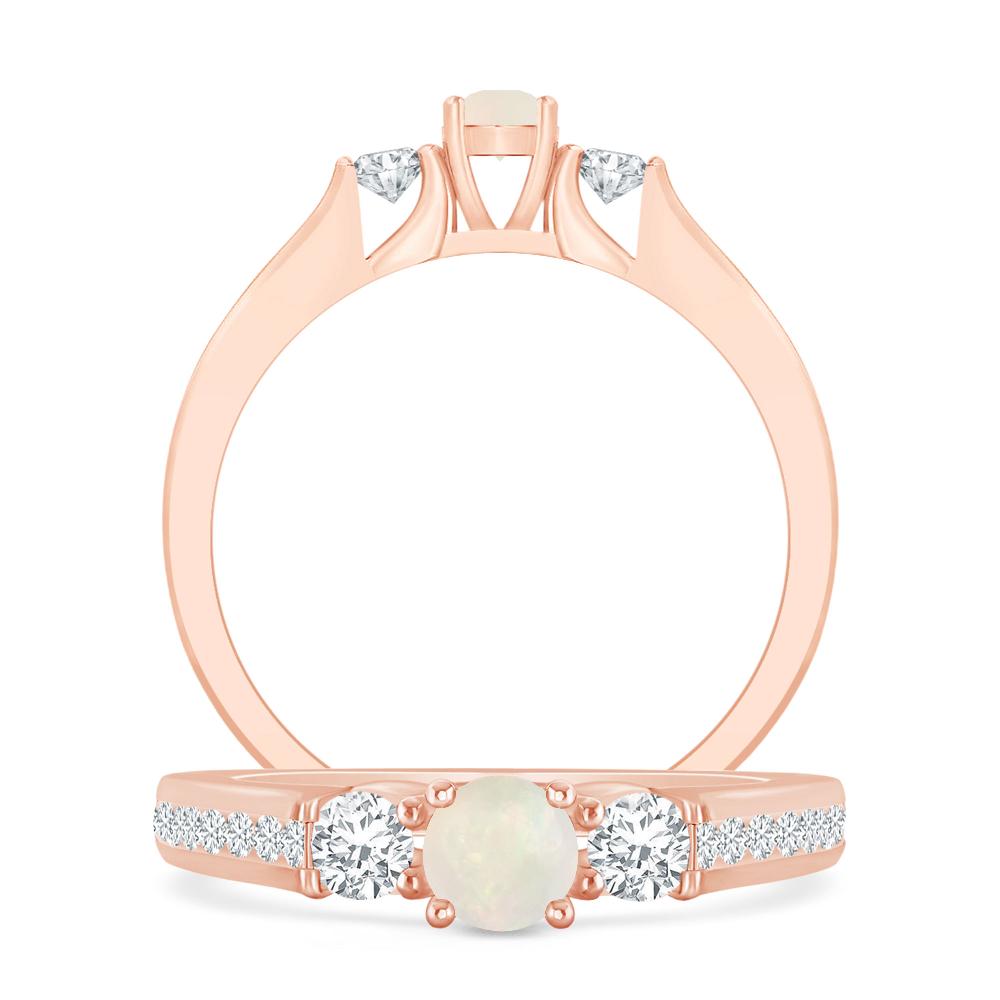 Rose Gold - Opal