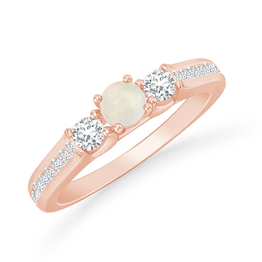 Rose Gold - Opal