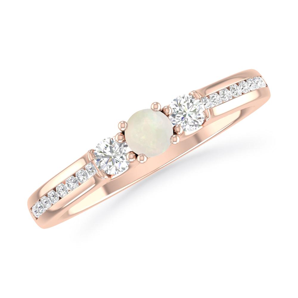 Rose Gold - Opal