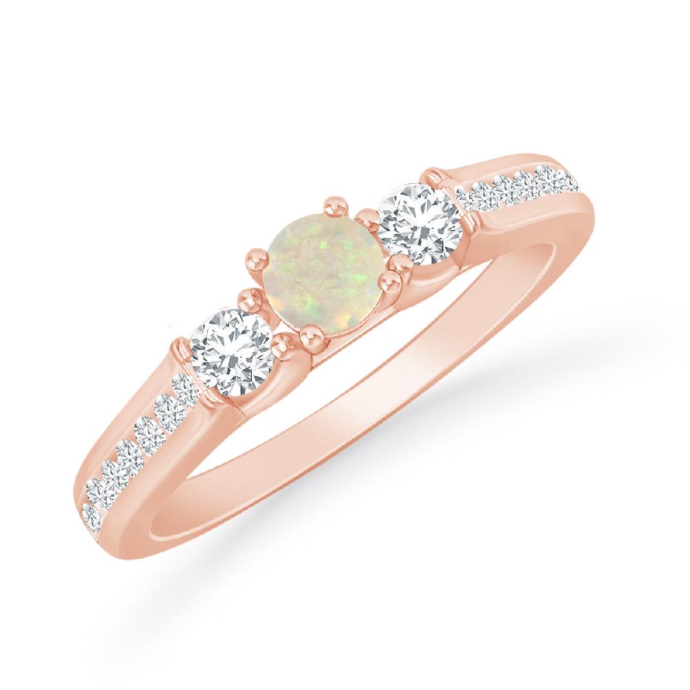 Rose Gold - Opal