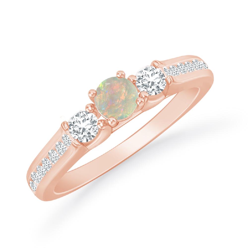 Rose Gold - Opal