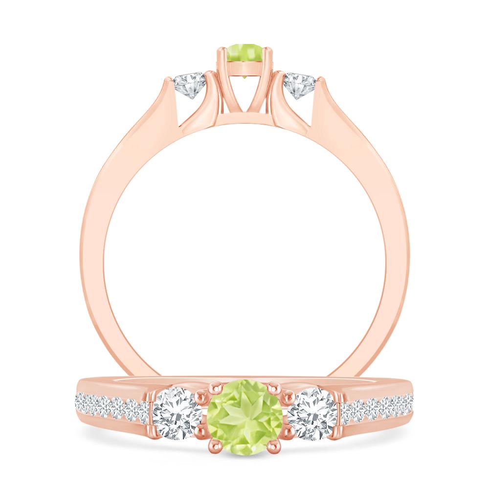 Rose Gold - Peridot