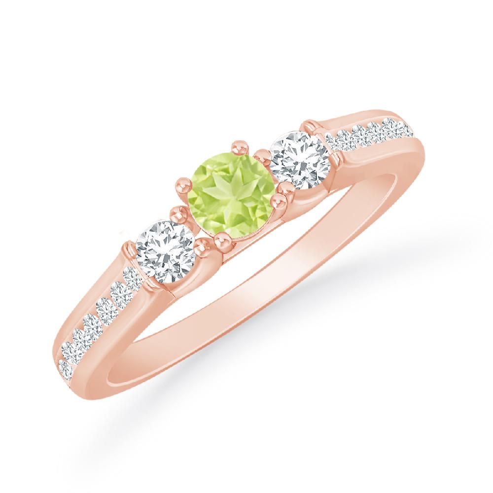 Rose Gold - Peridot