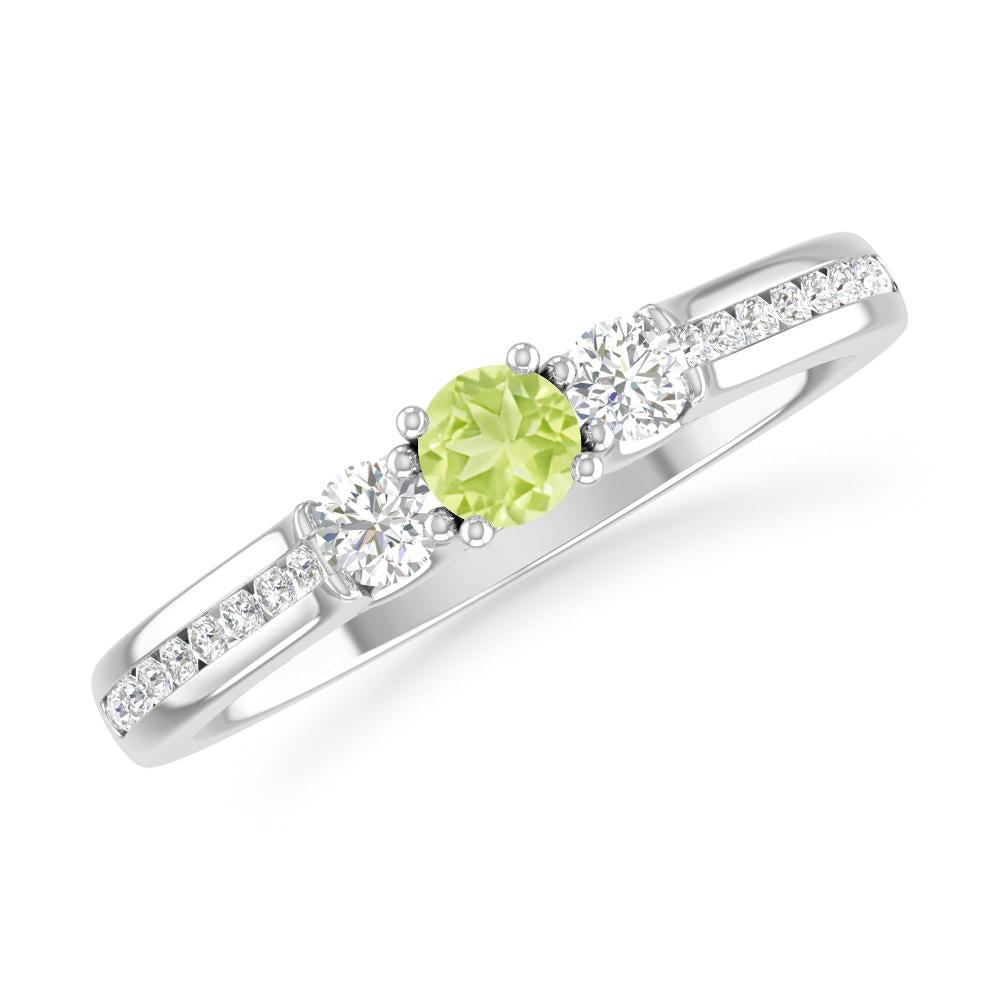 White Gold - Peridot