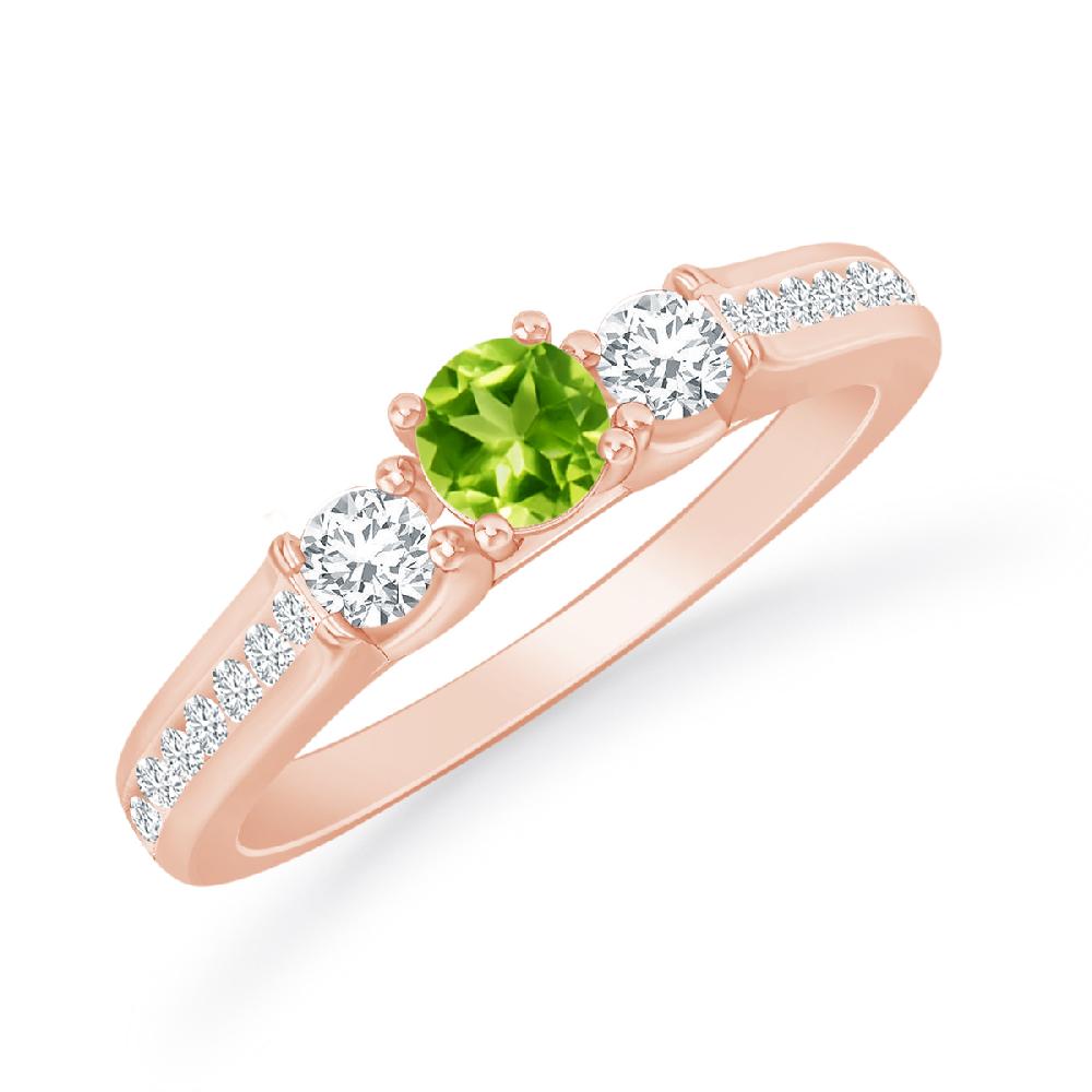 Rose Gold - Peridot